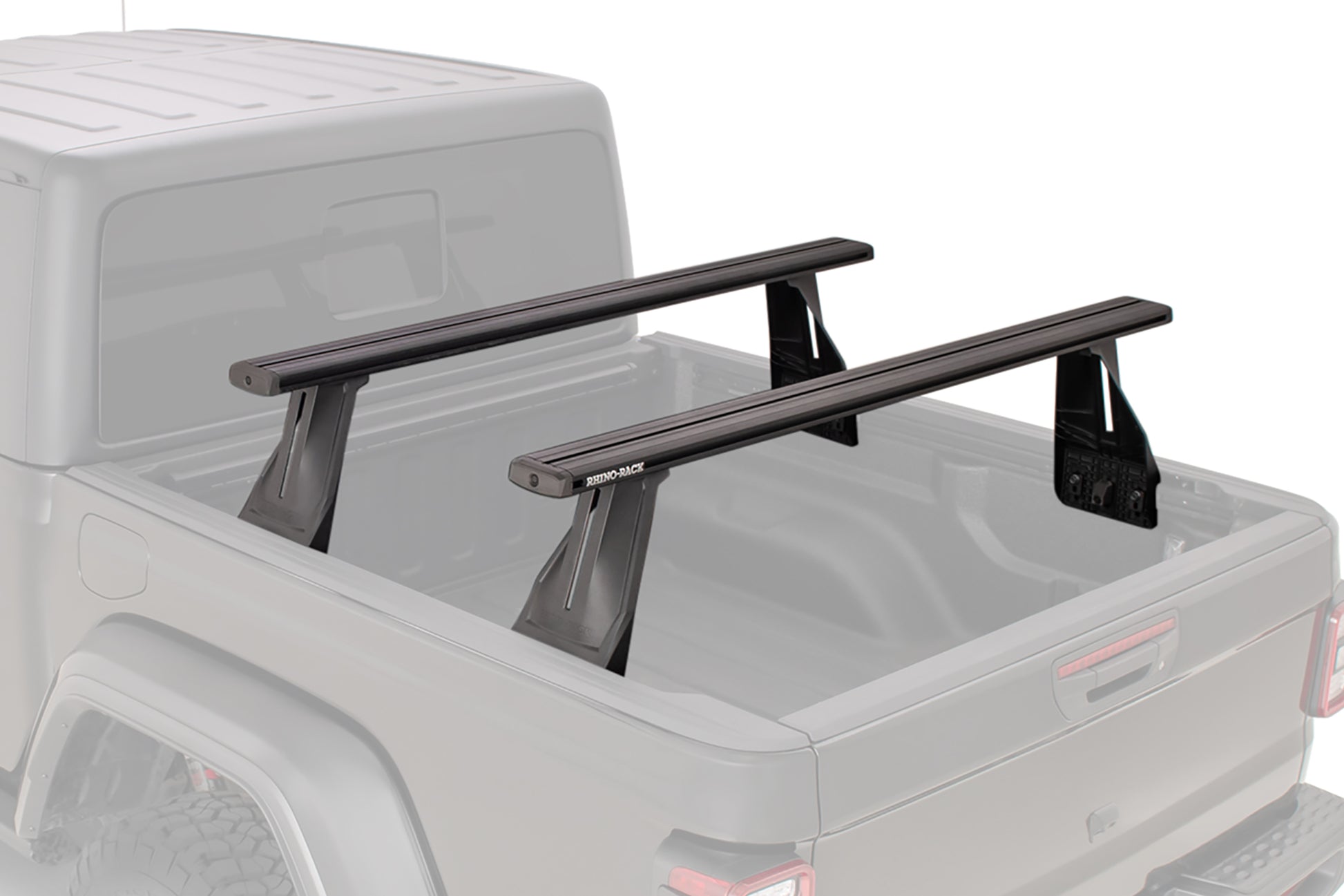 Barres de toit RHINO-RACK pour Dodge Ram, kit de 2 barres de benne de 1260 mm, système Reconn-Deck, fixation robuste