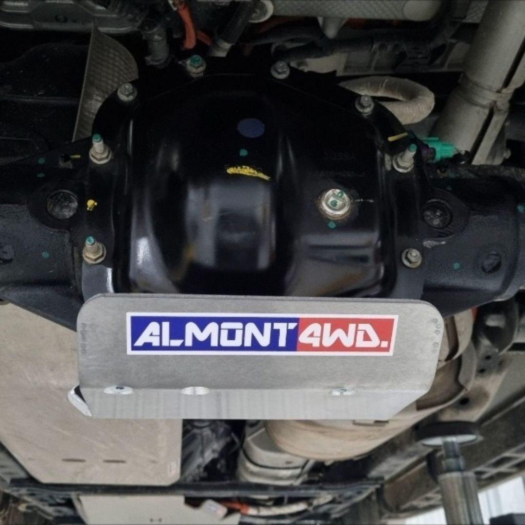 Protection différentiel arrière 8mm pour Ford Ranger 2025+ PHEV, protection inférieure de haute qualité par ALMONT4WD.