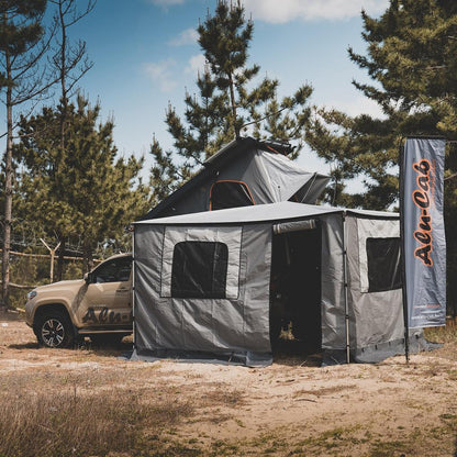 Parois pour auvent ALU-CAB Shadow 2,5 m, murs en aluminium pour auvent de camping ou véhicule tout-terrain.
