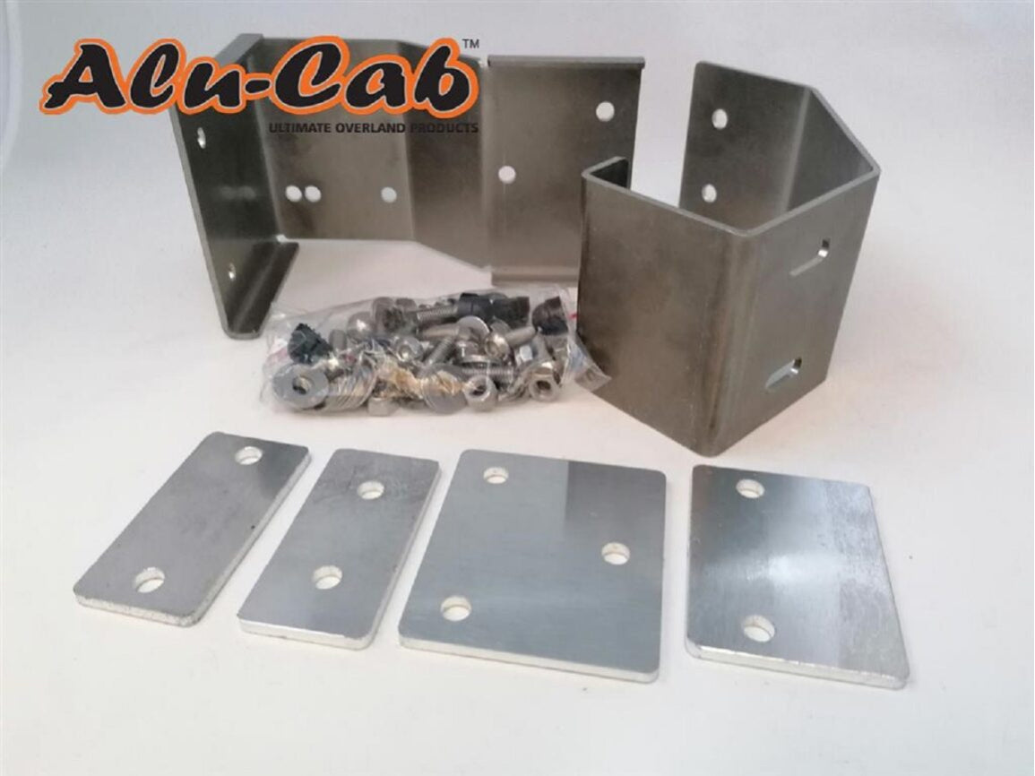 Support auvent 270° et 180° pour tente de toit Alu-Cab Expedition Gen 3, accessoire robuste en aluminium.