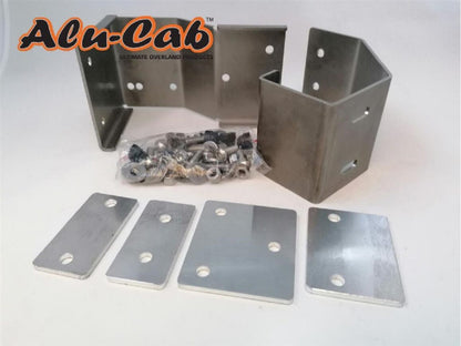 Support auvent 270° et 180° pour tente de toit Alu-Cab Expedition Gen 3, accessoire robuste en aluminium.