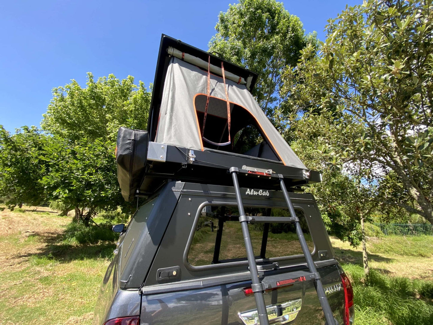 Support d'auvent 270° et 180° pour tente de toit Alu-Cab Expedition Gen 3, accessoires en aluminium.