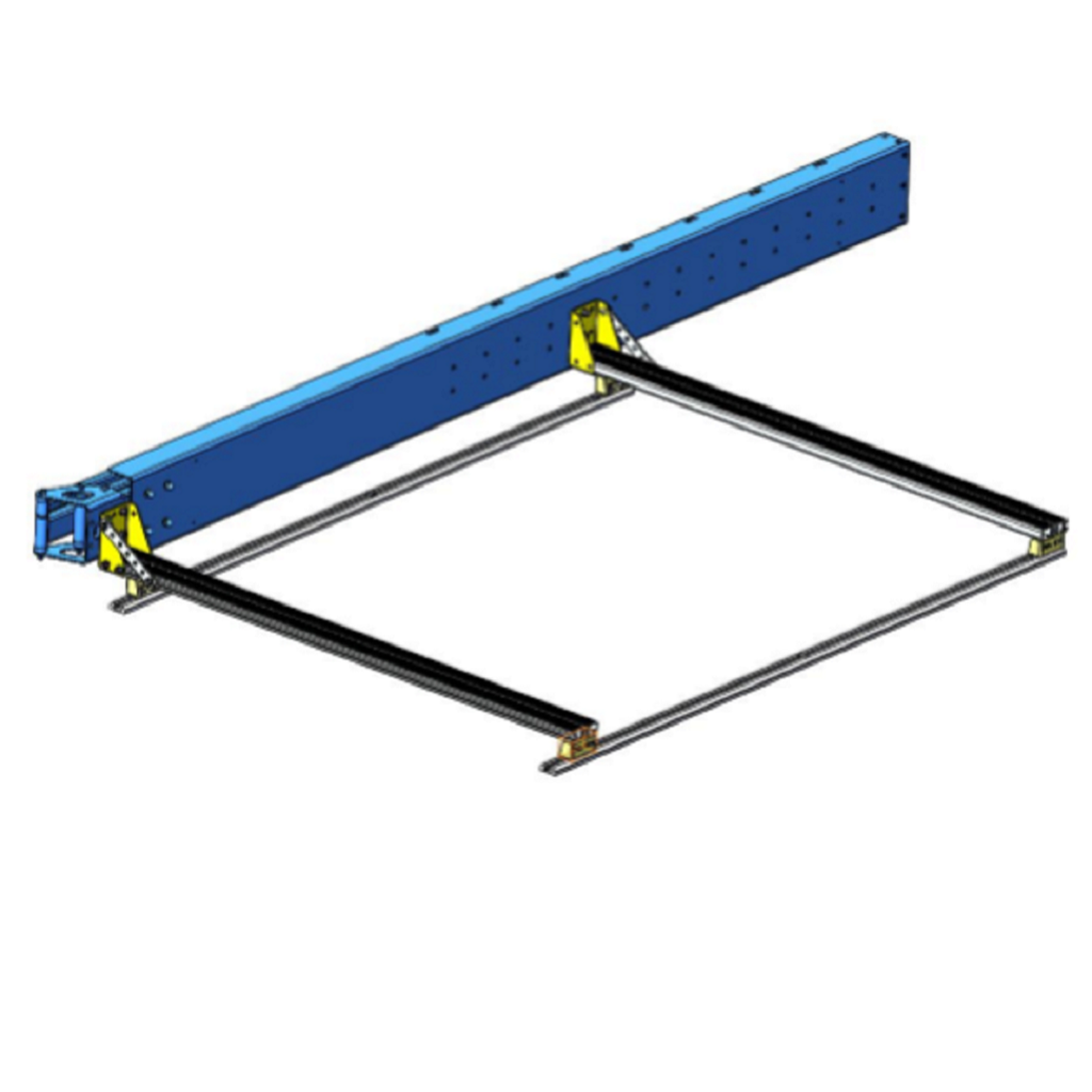 Support auvent Alu-Cab pour barres de toit, accessoire en aluminium, compatible avec systèmes 270° et 180°, pour véhicules tout-terrain.