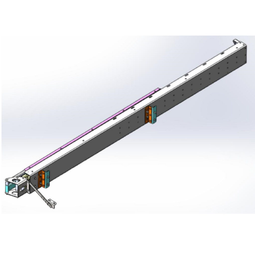 Supports universels auvent 270° Alu-Cab en acier inoxydable, accessoires robustes pour fixation d'auvent.