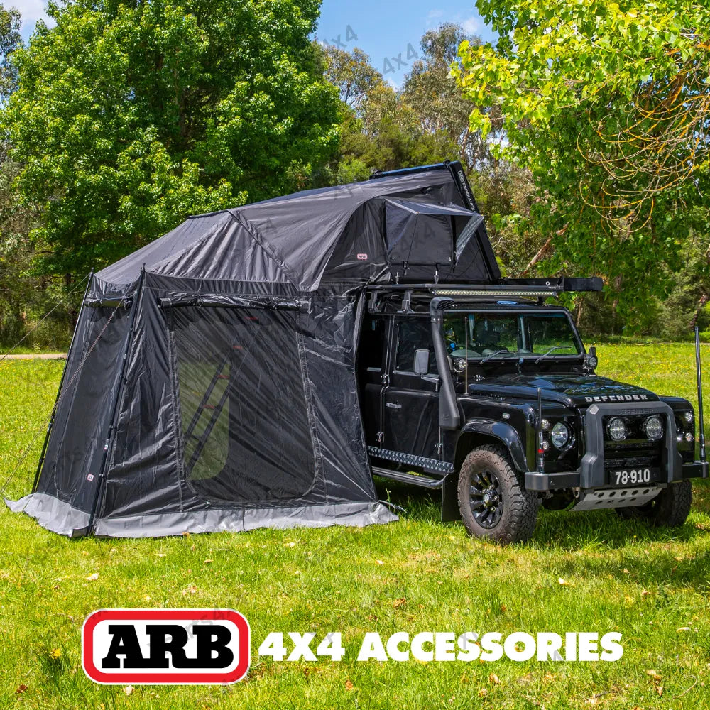 Annexe pour tente de toit ARB Esperance V2, extension en tissu avec fenêtres et fermeture éclair pour camping en plein air.
