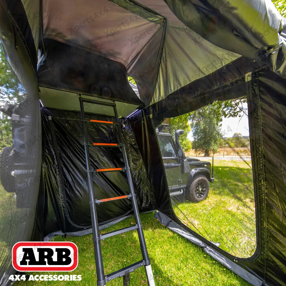 Annexe ARB pour tente de toit Esperance V2, extension en tissu imperméable avec fenêtres pour camping en plein air.
