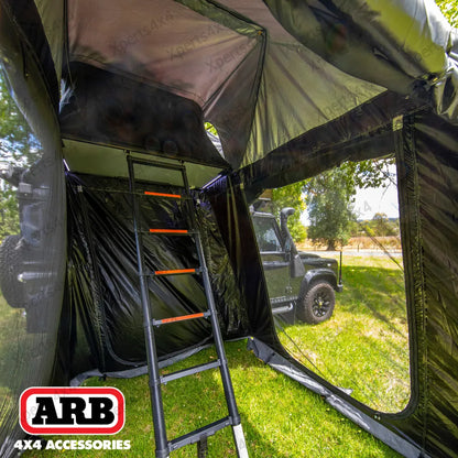Annexe ARB pour tente de toit Esperance V2, extension en tissu imperméable avec fenêtres pour camping en plein air.