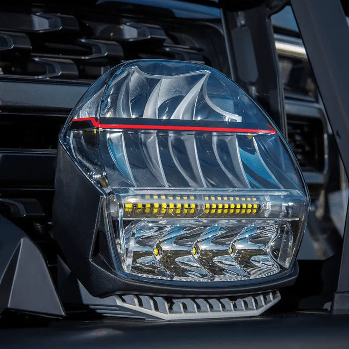 Feux de conduite LED ARB Intensity IQ 28 double avec certification E-Mark, lumière puissante pour véhicule tout-terrain.