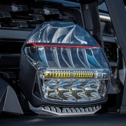 Feux de conduite LED ARB Intensity IQ 28 double avec certification E-Mark, lumière puissante pour véhicule tout-terrain.