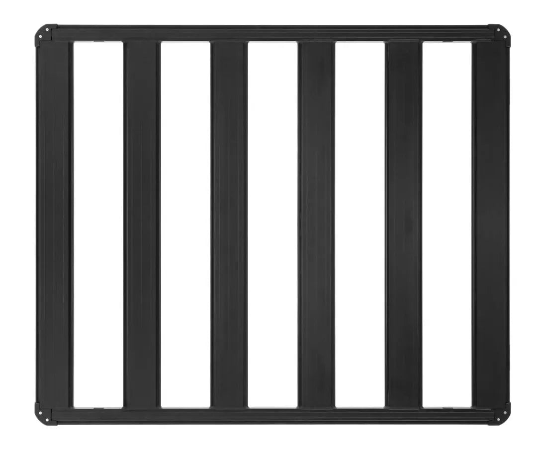 Plateforme de galerie de toit ARB en aluminium, mesure 1255 x 1445 mm, pour montage sur véhicule.