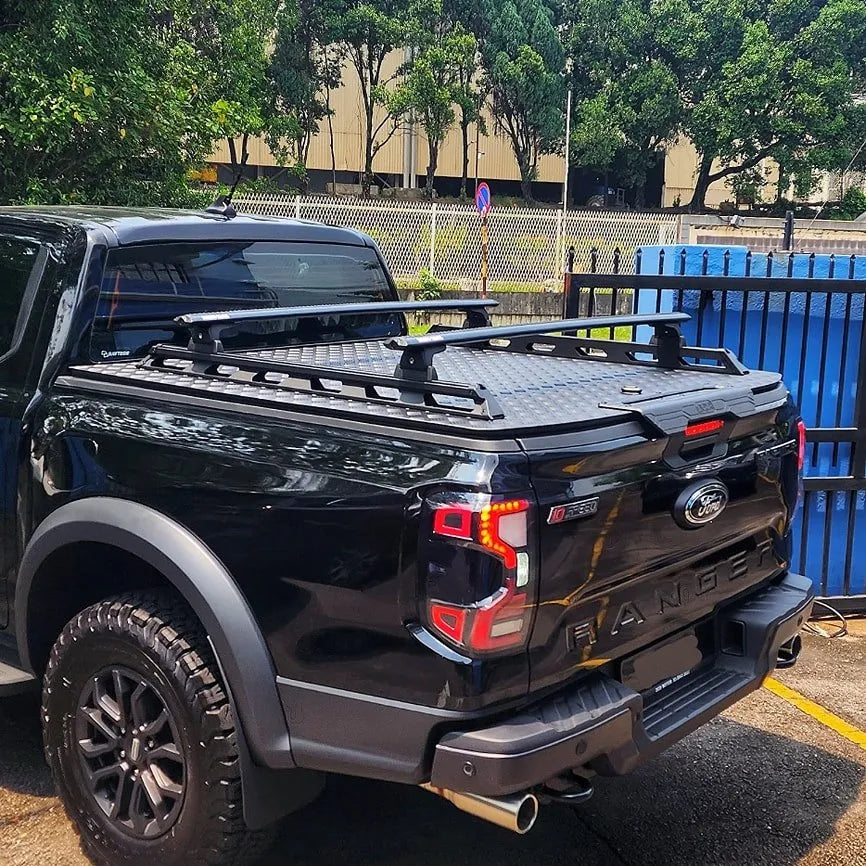 Hardlid ARB | Couvre-Benne Aluminium | Ford Ranger/Raptor 2023+ Double Cab sur Xperts4x4 Accessoires 4x4 Off-Road