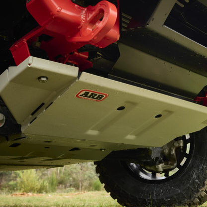 Kit de protections inférieures ARB pour Ford Ranger 23+ et VW Amarok 23+ en acier 3mm, protection robuste pour le dessous du véhicule.