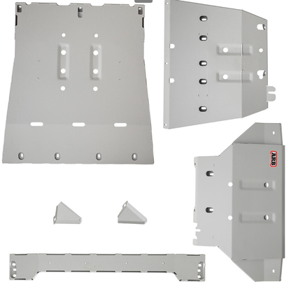 Kit de protections inférieures ARB pour Ford Ranger 23+ et VW Amarok 23+ en acier de 3 mm, protection robuste et durable.