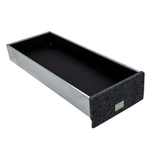 Module de tiroirs ARB pour cuisine coulissante, rangement 4x4, tiroirs en bois avec poignées intégrées.