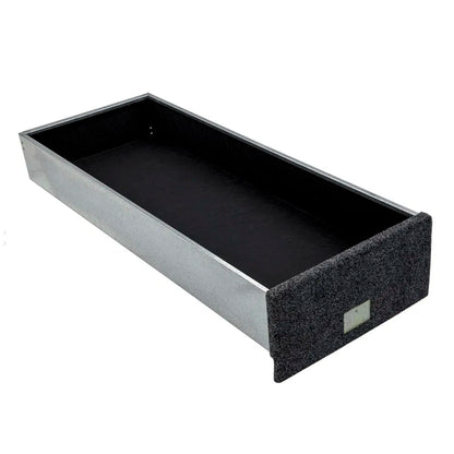 Module de tiroirs ARB pour cuisine coulissante, rangement 4x4, tiroirs en bois avec poignées intégrées.