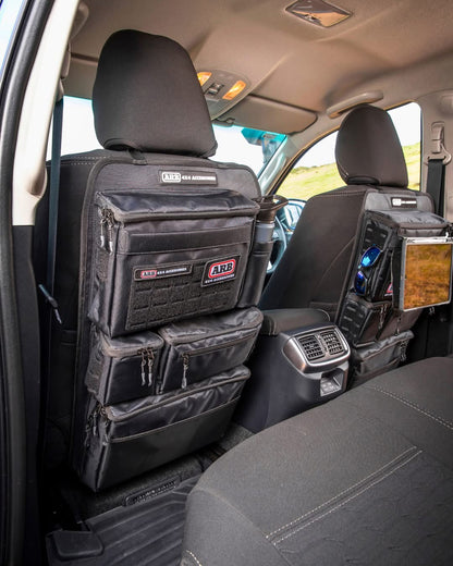 Sac de rangement ARB pour siège ARB4x4, organisateur pratique en tissu robuste pour voitures tout-terrain.