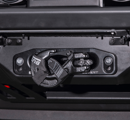 Pare-choc avant ARB Zenith pour Ford Ranger 2023+ avec barre de treuil, robuste et métallique, montage pour véhicule tout-terrain.