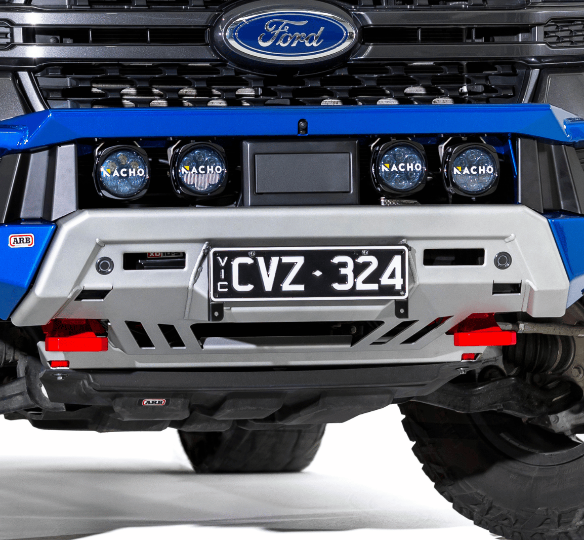 Pare-choc avant ARB Zenith pour Ford Ranger 2023+ avec barre de treuil, robuste et conçu pour le modèle Next Gen.