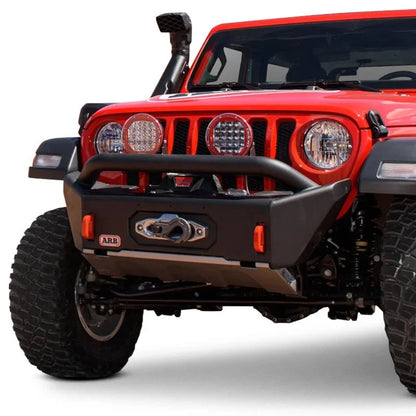 Pare-chocs avant ARB Bondi Stubby pour Jeep Wrangler JL et Gladiator, robuste pare-chocs en métal avec fixation solide