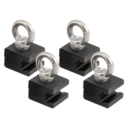 Points d'ancrage ARB BASE Rack avec 4 œillets, fixation robuste pour accessoires ARB, conçu pour renforcer la stabilité et la sécurité.