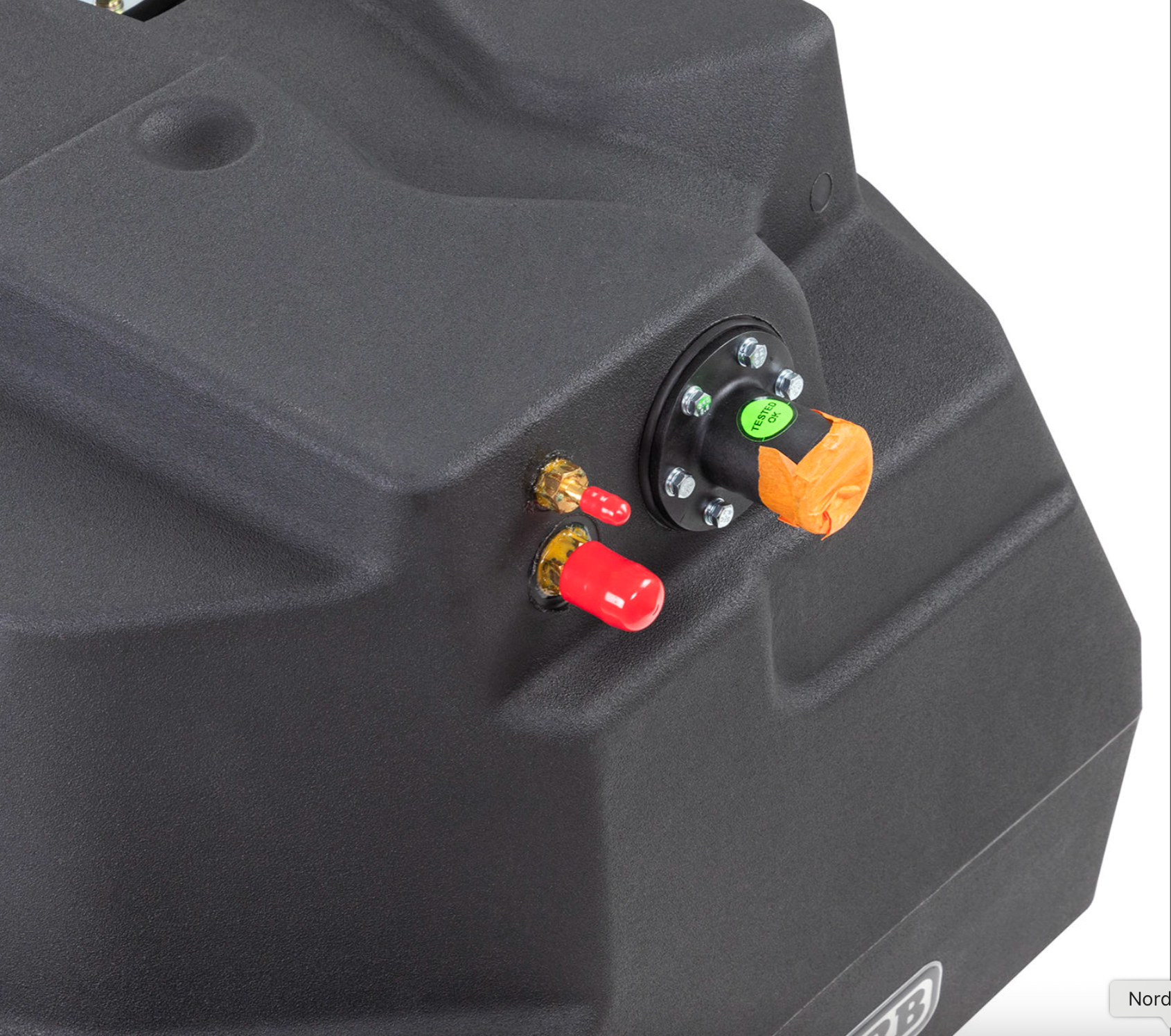 Réservoir de remplacement ARB Frontier 145L pour Nissan Patrol GQ et GU, vue du réservoir en image.