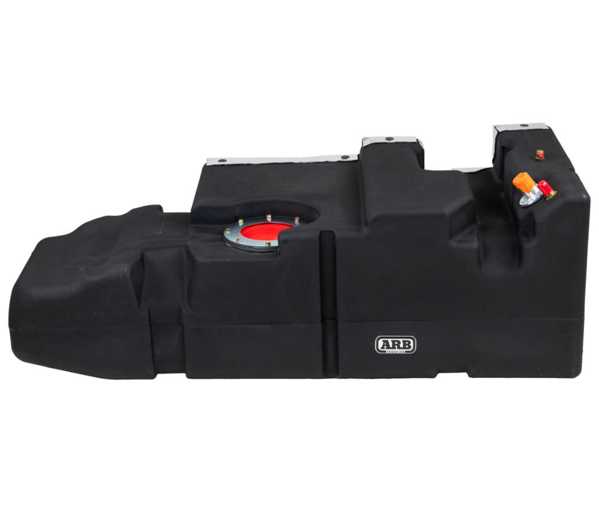 Réservoir de remplacement ARB Frontier en polymère de 145L pour Toyota Hilux VIGO 2005-2015, vue du réservoir.