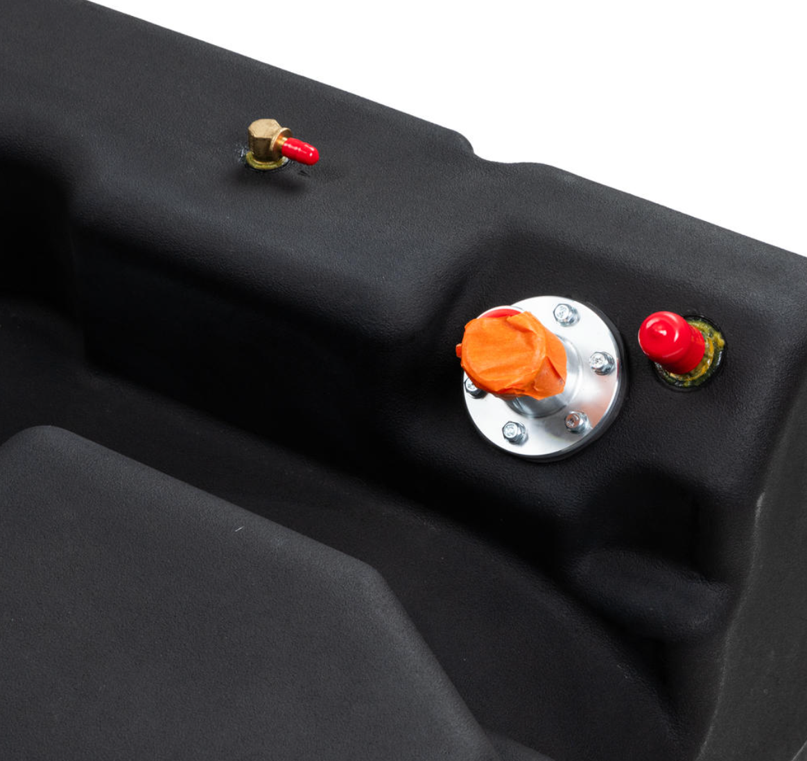 Réservoir de remplacement ARB Frontier en polymère de 145L pour Toyota Hilux VIGO 2005-2015, vue de face.