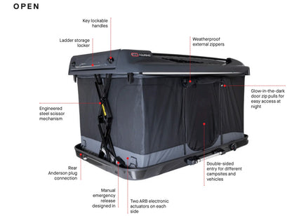 Tente de toit Altitude Electrique | ARB sur Xperts4x4 Accessoires 4x4 Off-Road