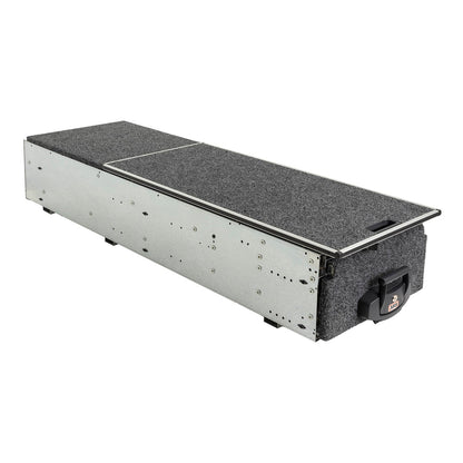 Tiroir ARB 1730x500x320 avec plateau coulissant, en métal robuste, conçu pour stockage pratique dans un véhicule ou atelier.