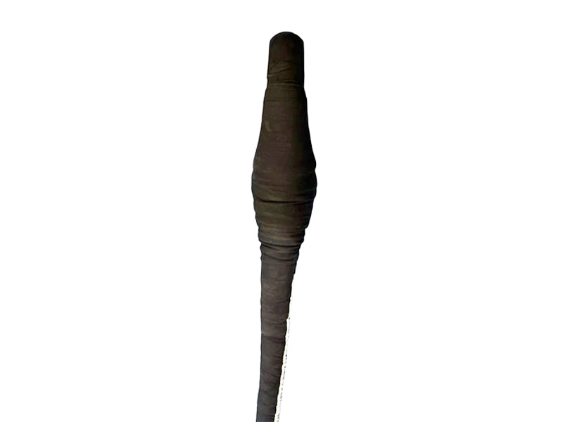 Sangle de traction Black Snake Kinetique 4x4 en nylon noir, robuste et résistante pour véhicules tout-terrain.