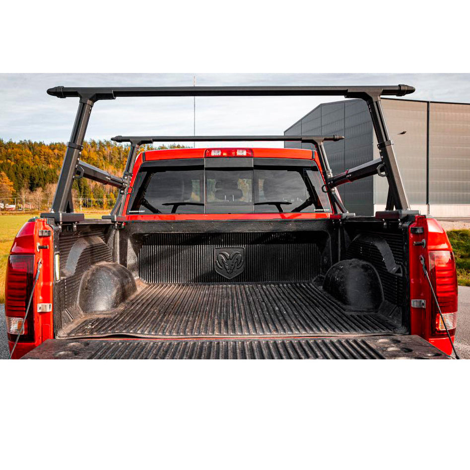 Support de benne universel en aluminium pour pickup BULLFACE, robuste support de charge pour véhicule utilitaire.