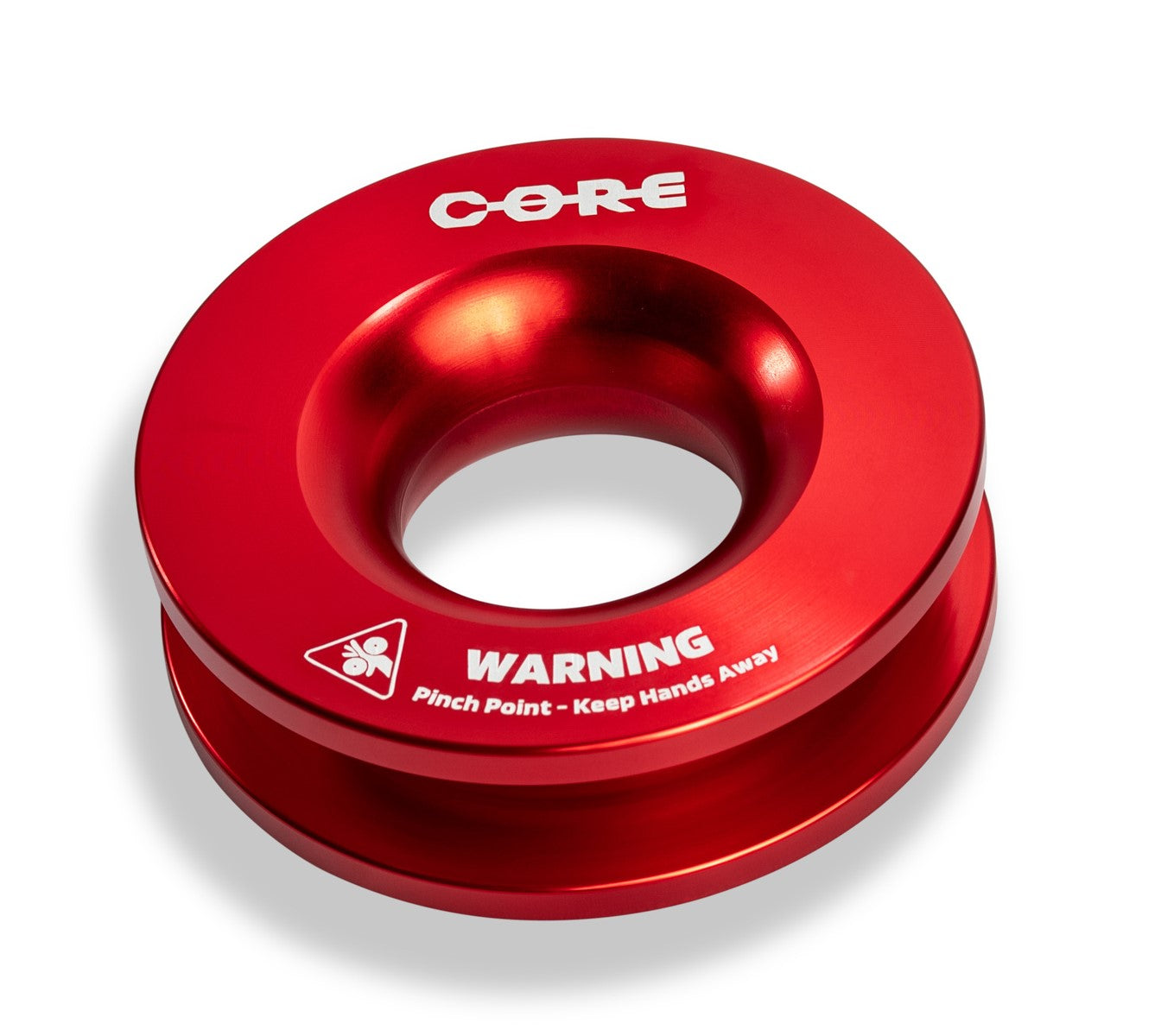 Poulie de renvoi Core Donut 98mm avec corde synthétique 20.4T, accessoire pour treuils, fabriquée par CORE.