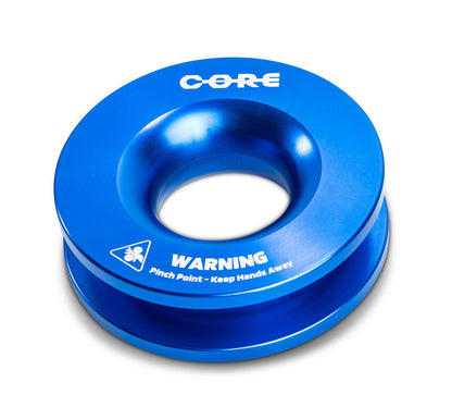 Poulie de renvoi Core Donut 98mm avec corde synthétique 20.4T, accessoire pour treuils de marque CORE.