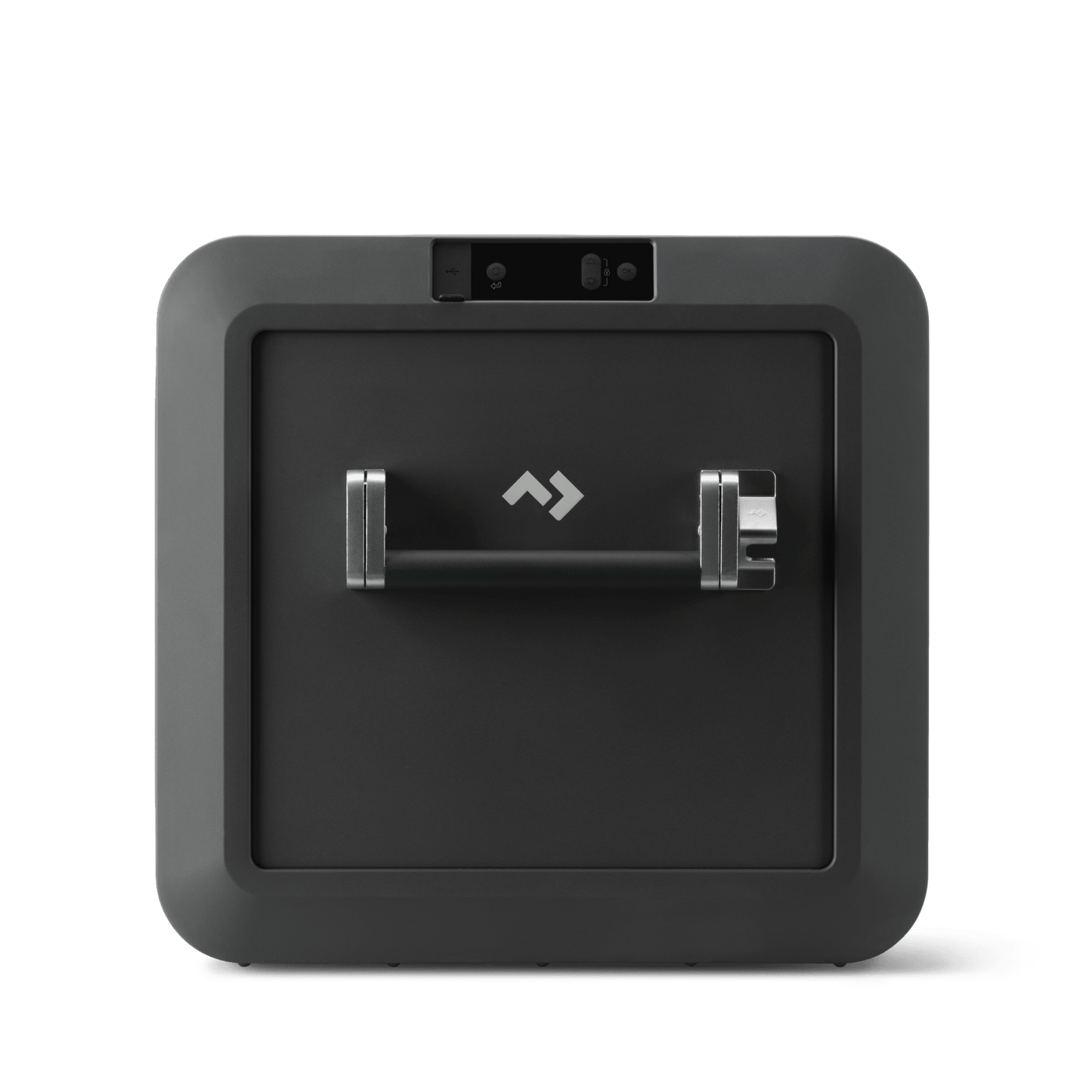 Réfrigérateur portable DOMETIC CFX5 75 Dual Zone avec écran et poignées, conçu pour la conservation en voyage ou camping.