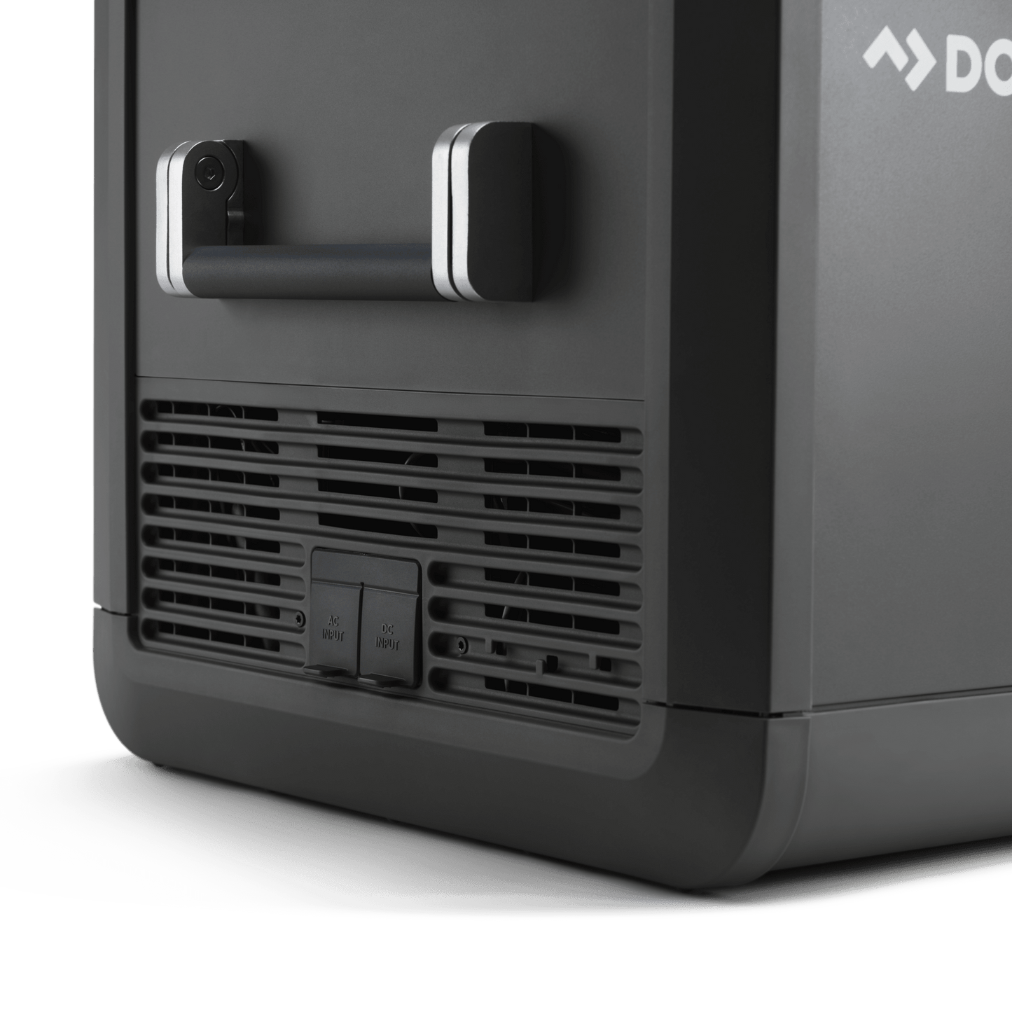 Réfrigérateur portable Dometic CFX5 95 DZ avec double zone de 94L, vue de l'appareil avec ses compartiments.