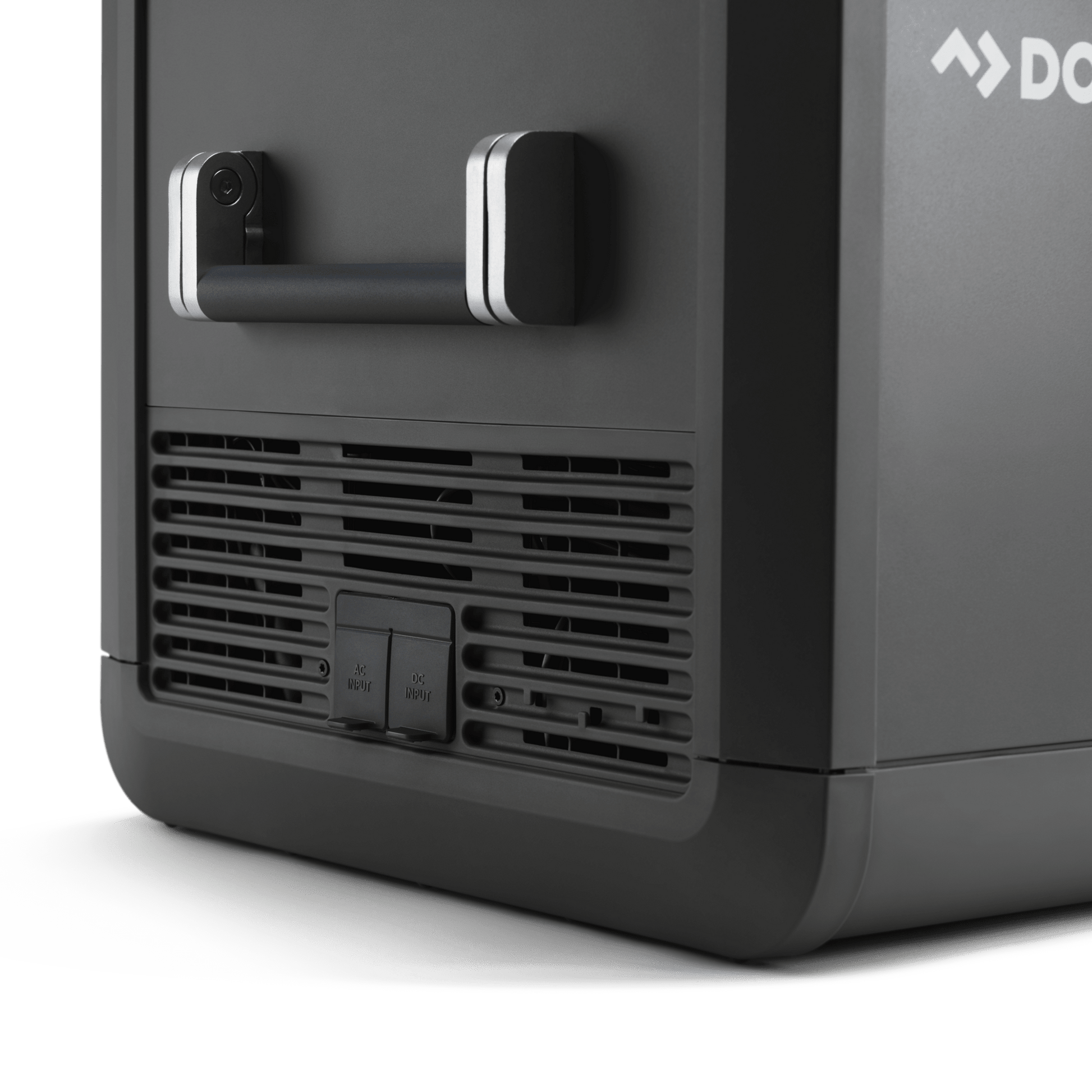 Réfrigérateur portable Dometic CFX5 95 DZ avec double zone de 94L, vue de l'appareil avec ses compartiments.