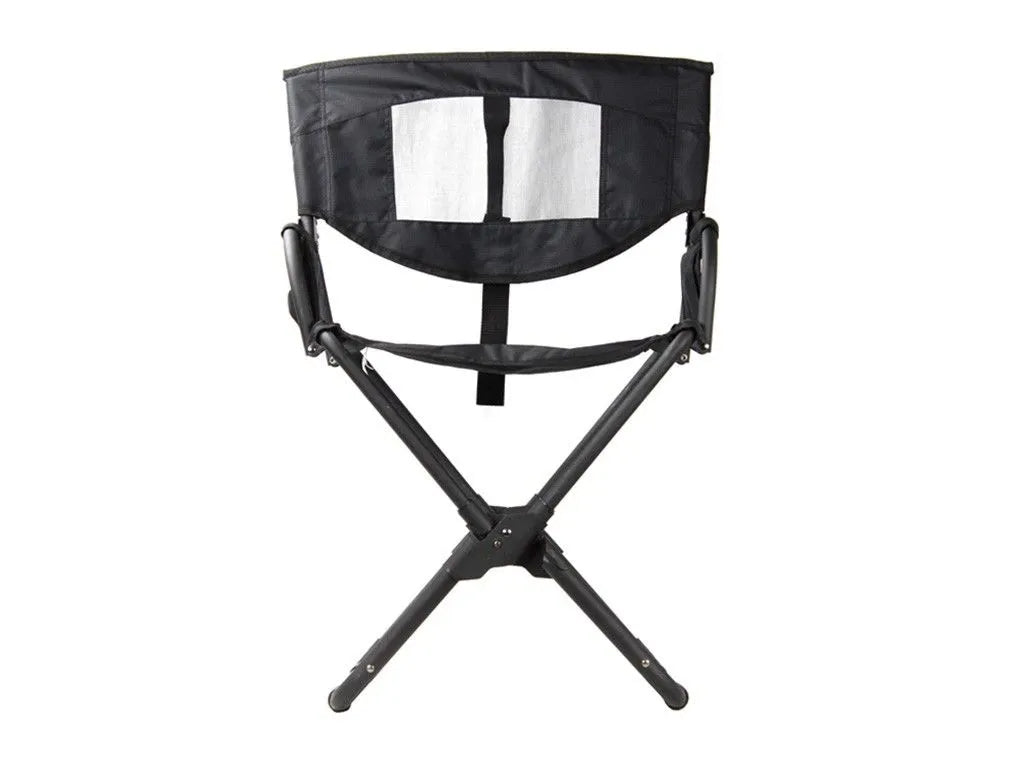 Chaise de camping pliable Front Runner Expander, légère et compacte, avec siège rembourré et structure en acier pour extérieur.