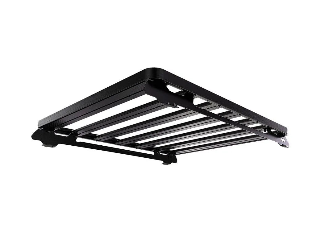 Galerie de toit Slimline II pour Suzuki Jimny 1998-2018, marque Front Runner, vue de face avec supports solides.