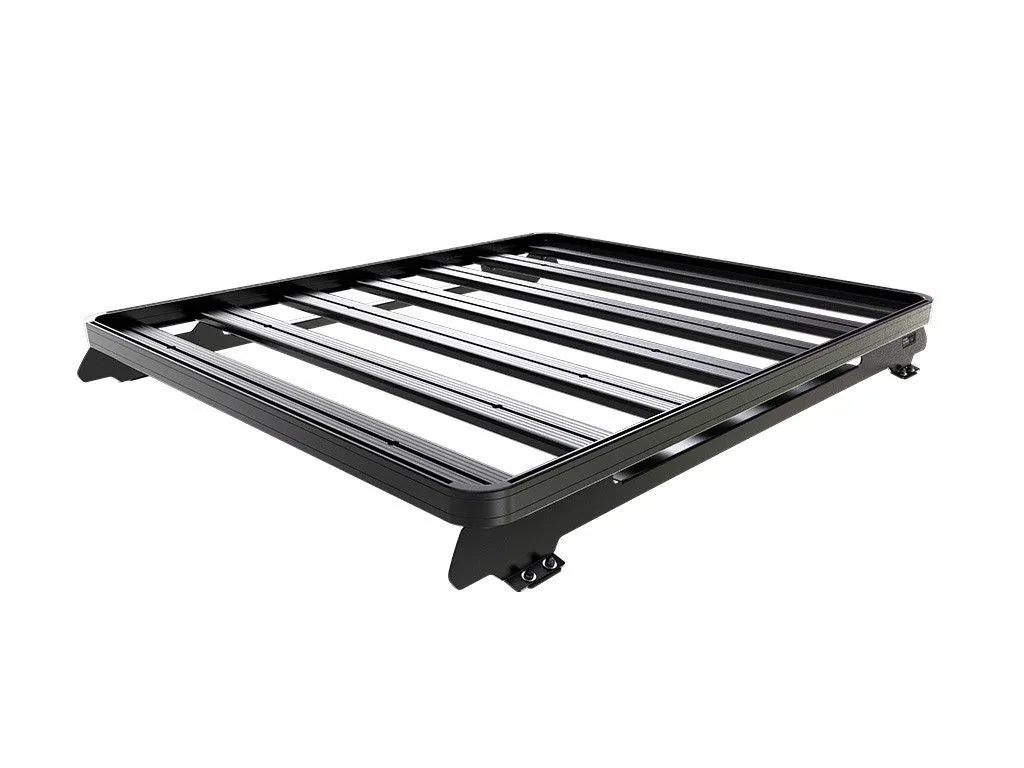 Galerie de toit Front Runner Slimline II pour Suzuki Jimny 1998-2018, vue de face montrant la structure solide et le montage.