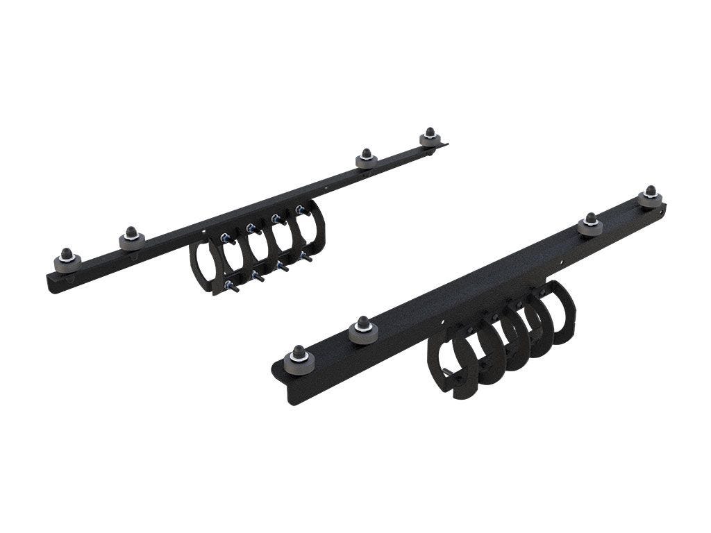 Galerie de toit Front Runner Slimline II pour Jeep JK 2 portes, extrême, dimensions 1762x1425 mm, robuste et élégante.