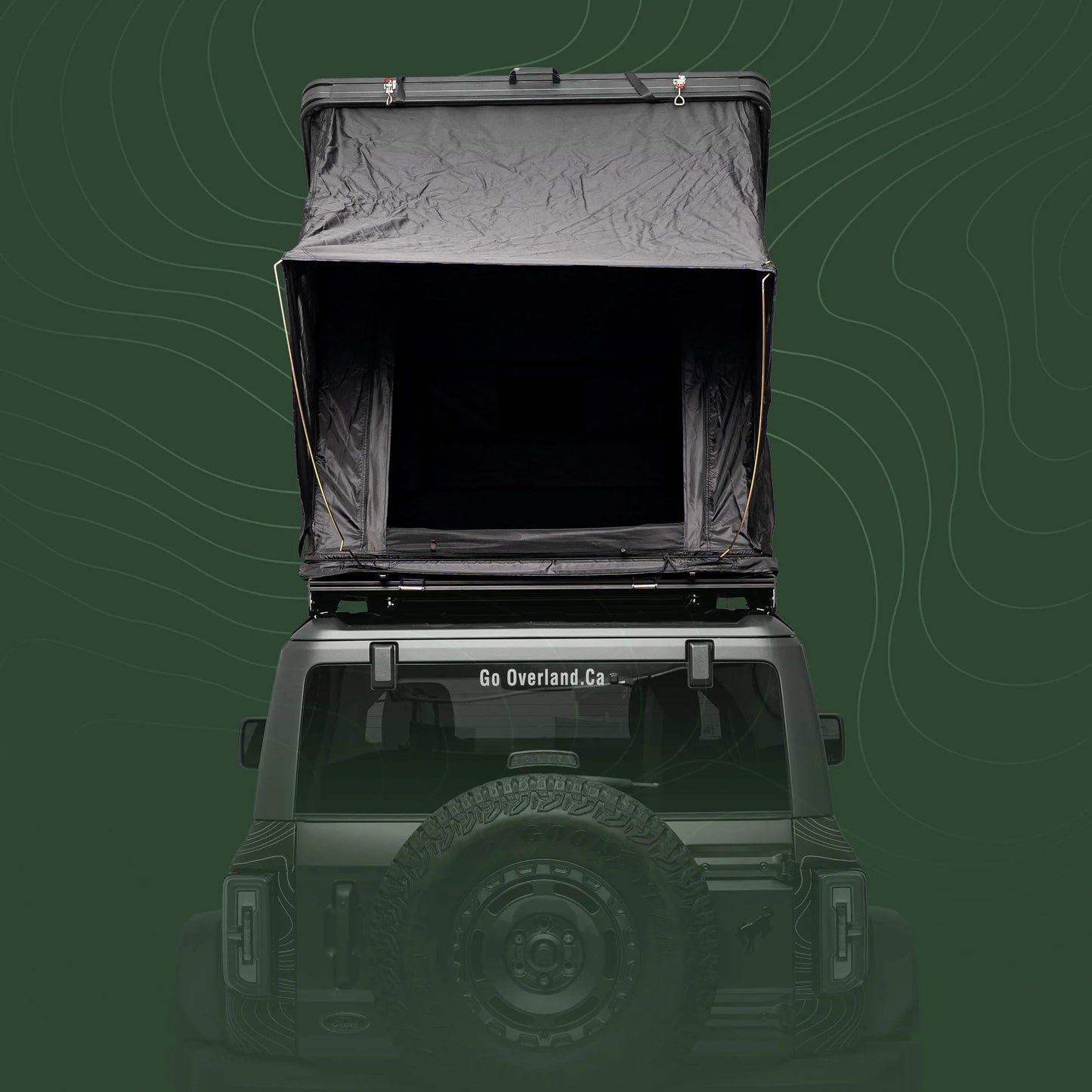 Tente de Toit Rigide JOURNEY - 2 Places Ultra Légère & Compacte sur Xperts4x4 Accessoires 4x4 Off-Road
