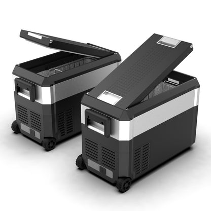 Réfrigérateur congélateur ICECO JP40 PROS 40L, unité simple zone, compact et portable, pour aliments et accessoires de voyage.