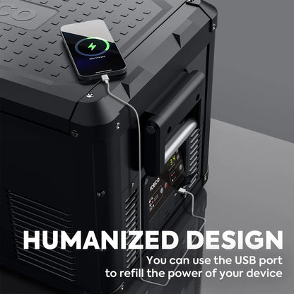 Réfrigérateur congélateur ICECO VL60PROS 60L portable, compact et puissant, idéal pour la cuisine et les activités extérieures.