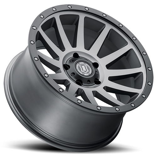 Jante ICON Alloys Compression 4x4 renforcée pour tout-terrain, robuste et performante, adaptée aux véhicules 4x4 off-road.