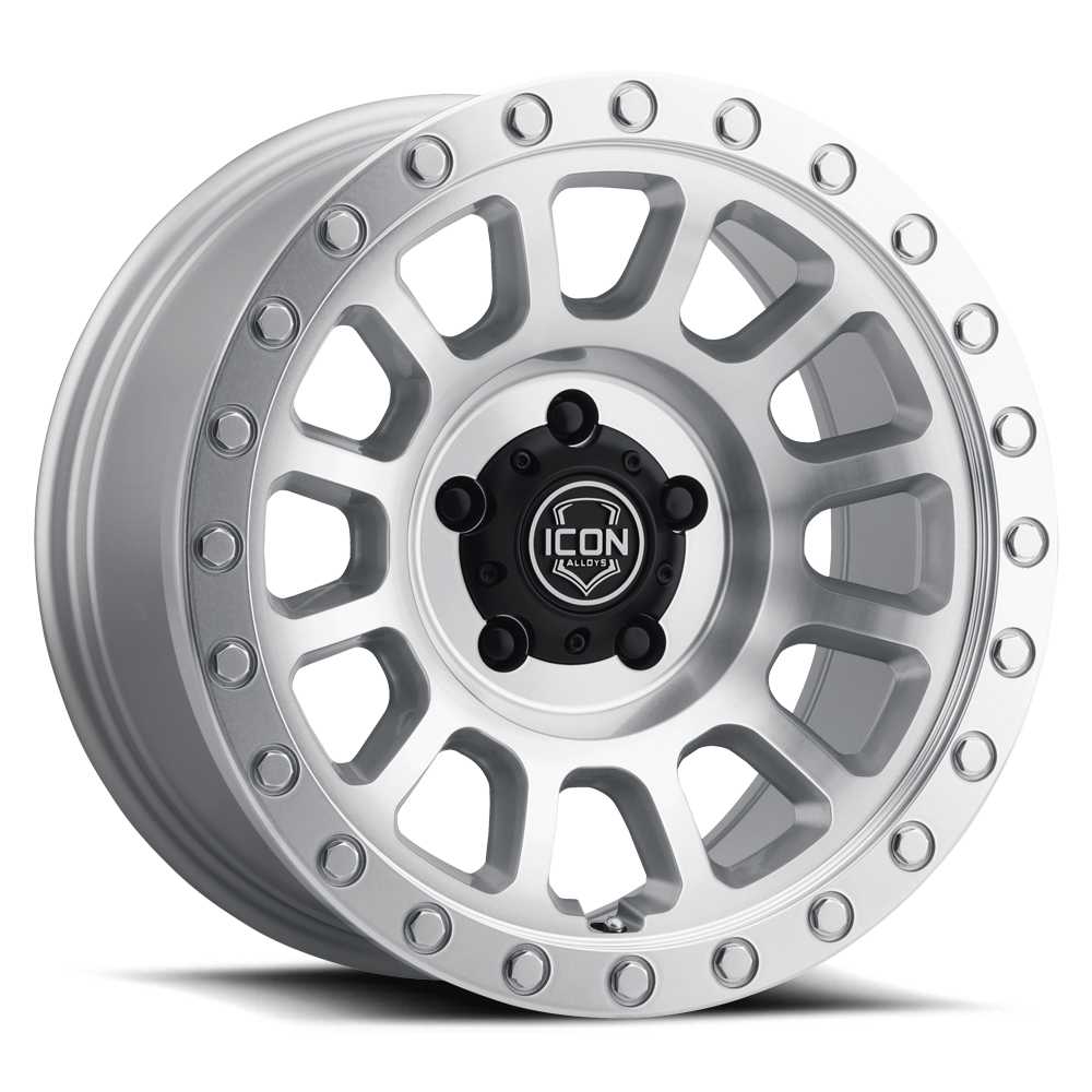 Jante ICON Alloys HULSE en alliage pour 4x4, avec design moderne et finition élégante, adaptée aux véhicules tout-terrain.
