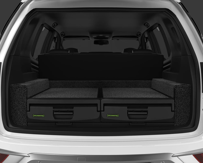 Kit de 2 tiroirs mi-hauteur Ironman 4x4 pour pickup, rangement robuste et pratique pour véhicules tout-terrain.