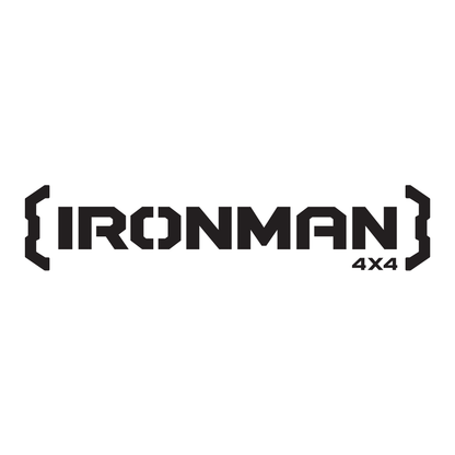 Kit montage et finition pour tiroirs IRONMAN 4x4, conçu pour pickup, montrant les tiroirs en acier robustes et leur installation.