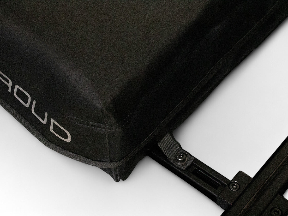 Sac porte-bagage étanche James Baroud Nova Unite, accessoire pour tente de toit, capacité de 10,5L, noir et résistant à l'eau.