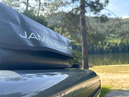 Sac porte-bagage étanche James Baroud Nova 10,5L, accessoire pour tente de toit, rangement compact et résistant.