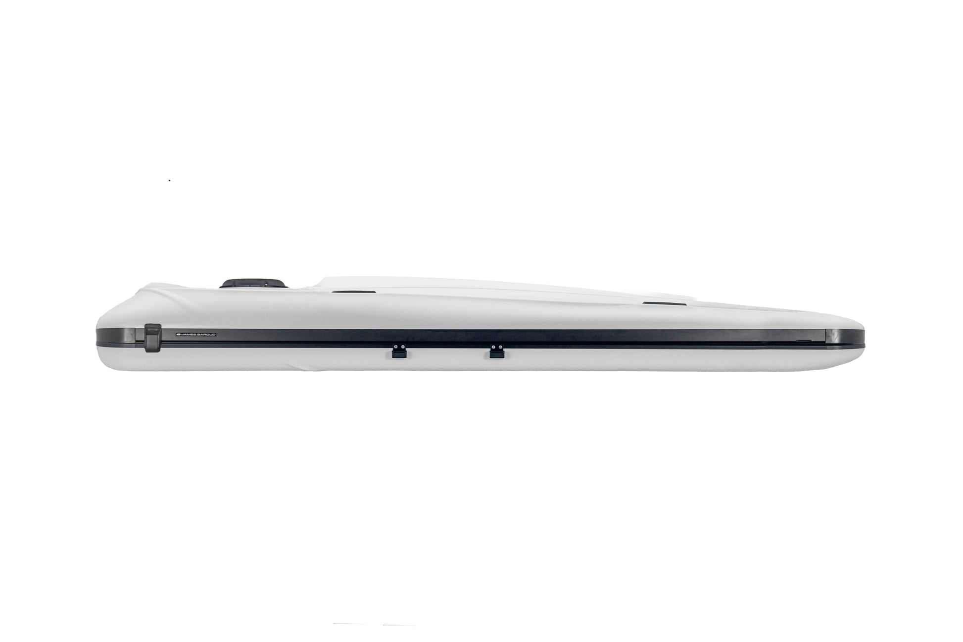 Tente de toit James Baroud ODYSSEY L, confort 360°, haute qualité, vue de la tente ouverte avec matelas à l'intérieur.